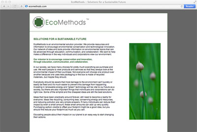 EcoMethods
